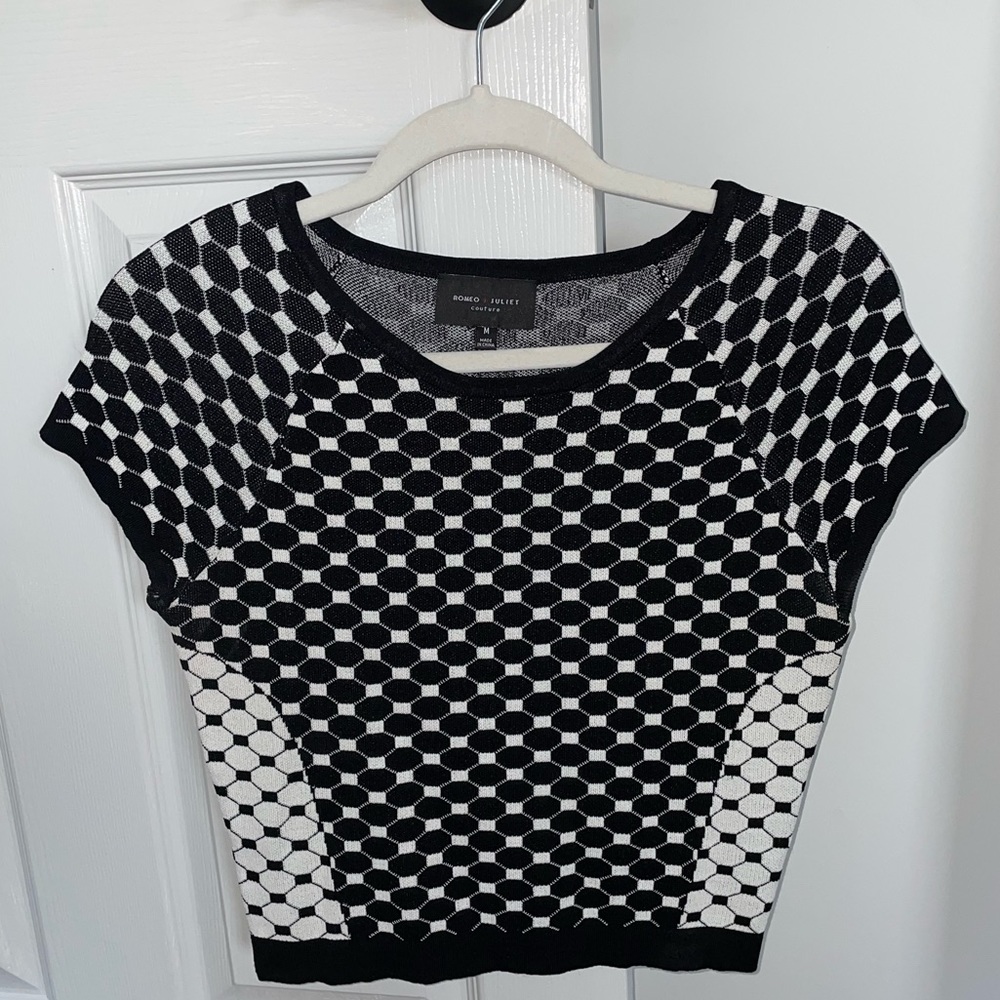 Romeo & Juliet Couture cropped shirt